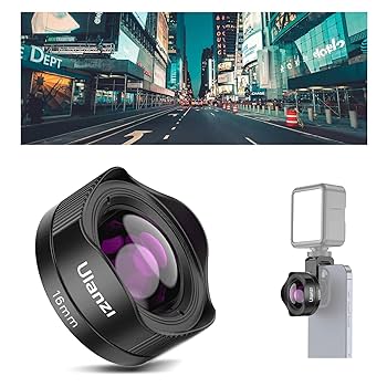 Amazon.co.jp: Ulanzi HD110°広角レンズ スマホ用 ズーム倍率0.5